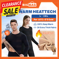 Extra Thick Thermal Wear Set Heattech Ultra Warm Heattech Woman Heattech Man Fleece Uniqlo Thermal W