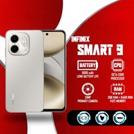 InfinixSMART 9 128+3GB (เพิ่มแรมสูงสุด 6GB) I 120Hz หน้าจอใหญ่ 6.7" Punch-Hole I ชิปเซ็ต Helio G81 I