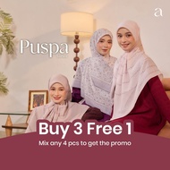 ALYSS EXCLUSIVE PRINTED - Puspa Series Bawal Printed Bidang 50 & 60 (New)