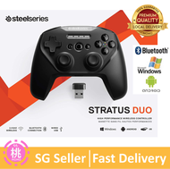 SteelSeries Stratus Duo Wireless Gaming Controller – Made for Android, Windows, and VR – Dual-Wireless Connectivity – High-Performance Materials – Supports Fortnite Mobile