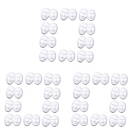 (HAJR) White Mask36Pcs Halloween Full Face Mask Blank DIY Mask Dance Cosplay Party Plain Masquerade