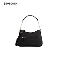 SEMBONIA Sembonia Debossed Trapeze Crosbody Bag - 0603811-012S