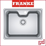 Franke Bell BCX 610-61 Stainless Steel Sink Top Mounted