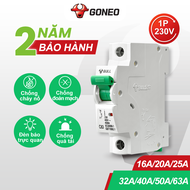 Cầu dao tự động Aptomat 1 Pha GONEO MCB/ LB-63 Series