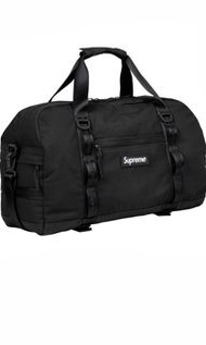 Supreme 黑色 Duffle Bag