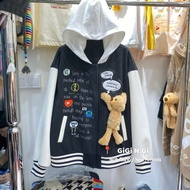 13DE MARZO BEAR BOMBER HATJacket