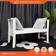 SKL Furniture WOODED SORA BENCH CHAIR / STOOL / LONG STOOL / LONG CHAIR