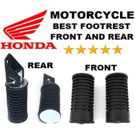 HONDA TMX 155 MODEL 2005 Motorcycle Rubber Front And Rear Footrest 1pair Motor Parts Accessories