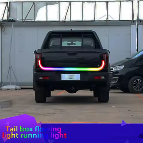 For JAC x8 a5 qx phev T8 T6 V7 Car Taillight Rear Bumper Tail Light Rear trunk light Led strip decor