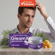 Strong Hold Hair Wax for Men, Water-Based Texturizing Clay Paste, Hair  Waxes - Long Lasting, 100g