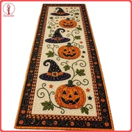 fulaide Fall Harvest Party Supplies Halloween Table Runner Rustic Quilted Pumpkin Table Runner – Aut