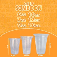 50pcs Gelas Plastik Kenduri Cup Plastik Saiz Kecil Cawan Plastik Cup Aiskrim Cup Jagung Manis 85mm S