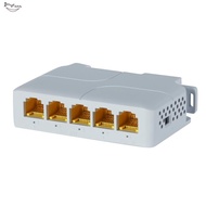 Gigabit PoE Extender 802.3af/At/Bt 5 Port PoE Repeater Vlan Extend Additional 100m(328ft) of Power a