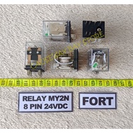 RELAY MY2N 8 PIN 24VDC FORT