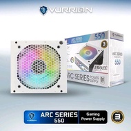 Vurrion ARC Series 550W White 80 Plus Power Supply - PSU 550Watt Froze RGB