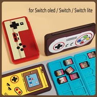 For Nintend Switch 24 In 1 Game Card Storage Case Cubic Portable Folding Pattern Games Cards Box For Nintendo Switch OLED Parts