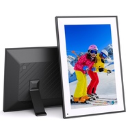 Smart Digital-Picture-Frame 10.1" Digital Photo-Frame - IPS Touch Screen, Auto-Rotate, Slideshow, Lo