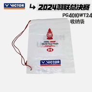 badminton racket badminton bag raket badminton Victor VICTOR Drawstring Bag PG4010WT Badminton Union