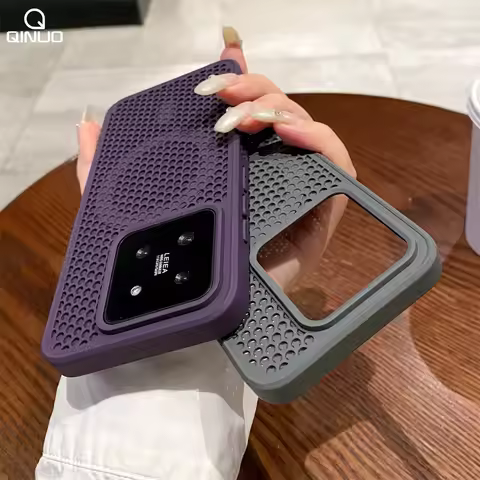 Cooling Heat Dissipation For Magsafe Magnetic Phone Case For Xiaomi 17 Pro Max 15 14 13 Redmi K80 K7