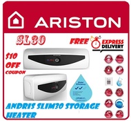 Ariston SL30 | Andris slim 30 | 30 L| storage water heater | Direct warehouse sale| Local Warranty|