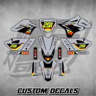 YZ85 OLD STICKER NEW DECAL YZ 85 NEW BEBEK STANDARD DECAL STICKER YZ 85 DECAL STICKER YZ 85 NEW 78