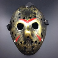 {gykhhguk} Movie Hockey Mask Jason Voorhees Friday The 13th Horror Scary Mask Halloween Party Cospla
