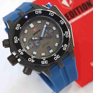 Jam tangan Expedition 6641 Tali karet abu original pria