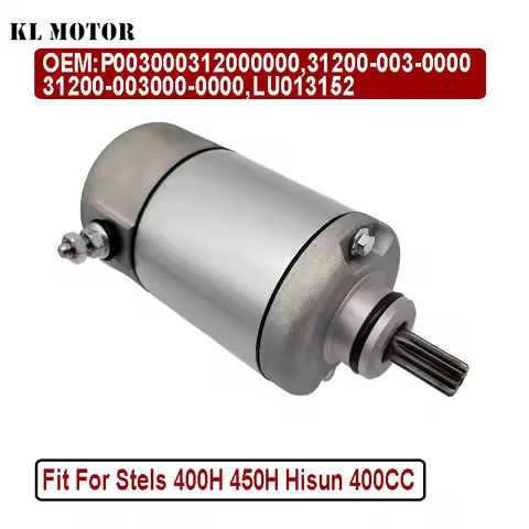 Starter Motor For Stels 400H 450H Hisun 400CC 31200-003-0000 P003000312000000 LU013152 QUAD GO KART