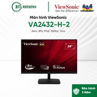 ViewSonic VA2432-H-2 Monitor 24inch FHD IPS 100Hz 1ms | Genuine Genuine |
