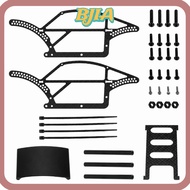 ✿BJA✿ Carbon Fiber Chassis, 1/18 Scale RC Accessories RC Chassis Kit, Durable Lightweight RC Upgrade