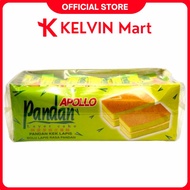 Apollo Pandan Cake Lapis Rasa Pandan Bolu pck 18g x 24 pcs | KELVIN