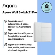 AQARA Wall Switch Z1 Pro | 2‑Gang Touch Switch | Zigbee 3.0 | HomeKit Compatible