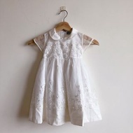二手 CHABER KIDS 花童衣 澎澎裙 花童 女童 洋裝 小禮服