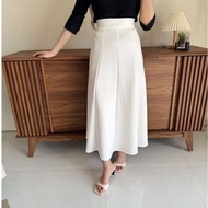 HARUKA SKIRT - KOREAN LOOSE MAXI SKIRT WOMEN'S ANTI-WRAP POLYESTER SKIRT - FLARE SKIRT