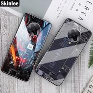 For Poco F2 Pro Case Hard Back Tempered Glass Mirror Casing Circuit Board Phone Case for Xiaomi Mi P