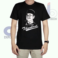 BJ HABIBIE TEKNOKRAT FIGURE DISTRO T-SHIRT BJ HABIBIE/ SHORT-SLEEVED DISTRO T-SHIRT