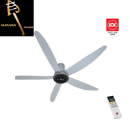 KDK 60" DC Motor Ceiling Fan T60AW (Energy Saving and Quiet!)