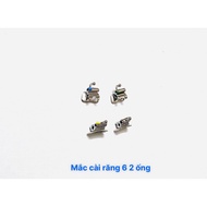 R6 Braces with 2 orthodontic tubes slot0.018/0.022