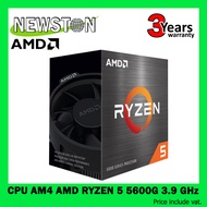 CPU (ซีพียู) AM4 AMD RYZEN 5 5600G 3.9 GHz