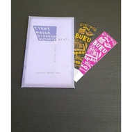 Autobiography Cinema Entrance Ticket - Afrizal Malna Poetry Book