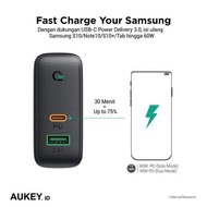 TERLARIS" AUKEY CHARGER IPHONE SAMSUNG 60W PD &amp; DYNAMIC DETECT