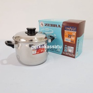 SAUCE POT 22CM 22 CM HIGH ZEBRA THAILAND STAINLESS STEEL