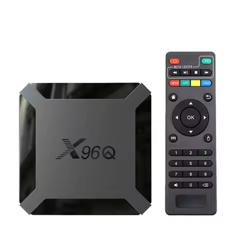 X96Q 2GB 16GB Android 10.0 TV Box Allwinner H313 Quad Core 4K 2.4G Wifi Google Player Youtube X96 1G