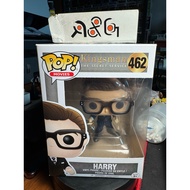 (R&G2H) Funko POP Kingsman - Harry (462) with Boss Protector
