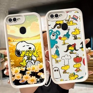 Soft Casing for OPPO F9 F5 A1K F7 A12 A5S A12s A11K A3S A7 A5 A12E Pro White Q43 Woodstock