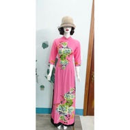 2hand Ao Dai Size M (Code over 1077)