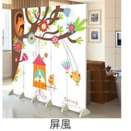 來相訂制屏風 -家居裝飾補習社卡通美容院家居辦公室屏風水擺設禮物