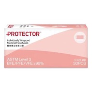 Protector 醫用獨立包裝口罩 - (粉色細碼)