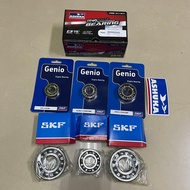 ASHUKA SKF C3 ENGINE BEARING SET YAMAHA SRL115 LAGENDA 115ZR SRL115 ZR ENGINE BEARING FULL SET C3 SP