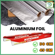 7M Aluminium Foil with cutter / BBQ Baking Foil / Catering Foil / Kerajang Aluminium / Baking Paper 
